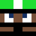 Black skin: face render