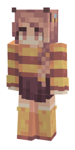Orange skin: body, front render