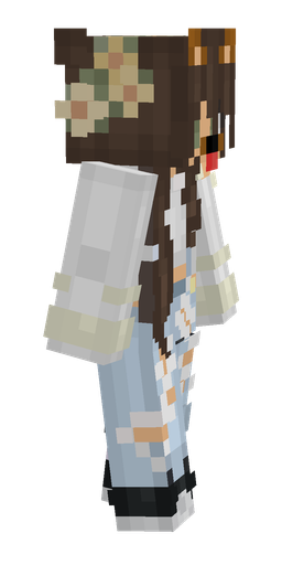 Blue skin: body, right side render