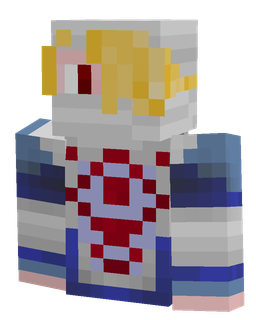 Blue skin: bust render