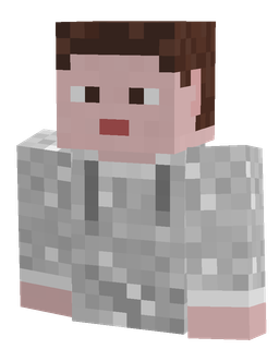 Blue skin: bust render
