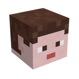 Blue skin: head render