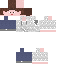 Blue skin: raw texture render