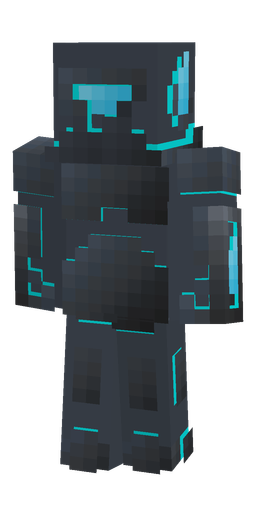 Black skin: body, front render
