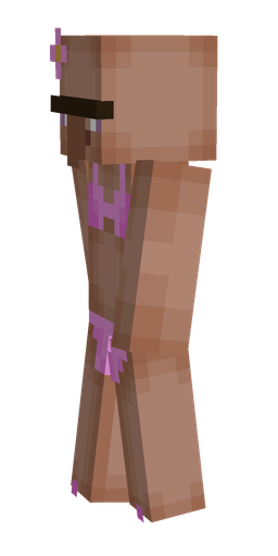 Orange skin: body, left side render