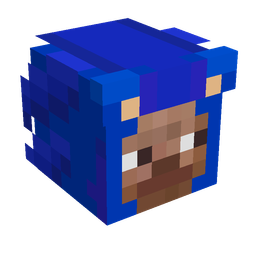 Blue skin: head render