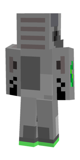 Classic skin: body, back render