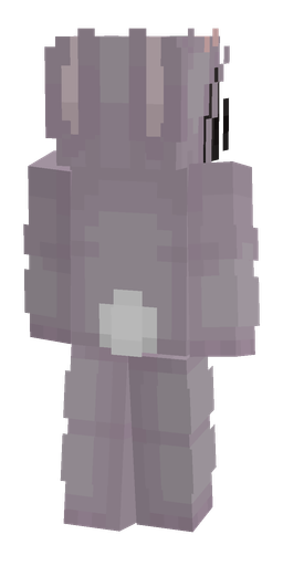 Dark skin: body, back render