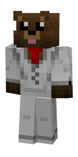 Brown skin: body, front render