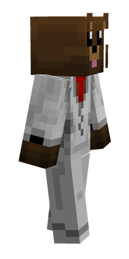 Brown skin: body, right side render