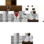 Brown skin: raw texture render