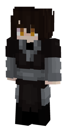 Black skin: body, front render