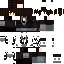 Black skin: raw texture render