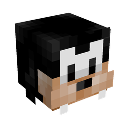 Black skin: head render