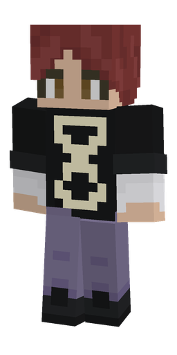 Black skin: body, front render