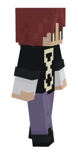 Black skin: body, right side render