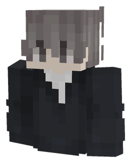 Black skin: bust render