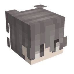 Black skin: head render