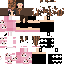 Black skin: raw texture render