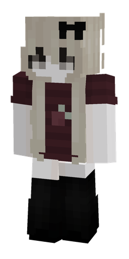 Black skin: body, front render