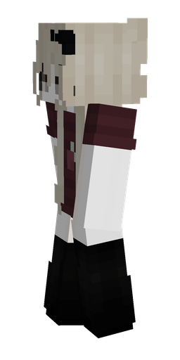 Black skin: body, left side render