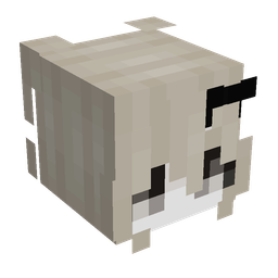 Black skin: head render
