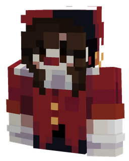 Black skin: bust render