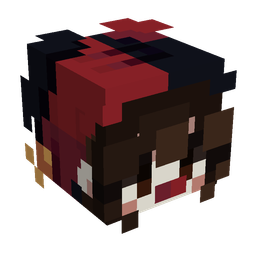 Black skin: head render