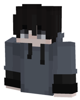 Black skin: bust render