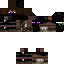 Black skin: raw texture render
