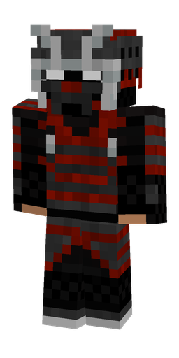 Black skin: body, front render