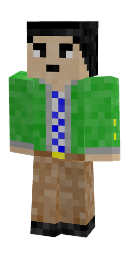 Black skin: body, front render
