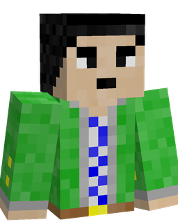 Black skin: bust render