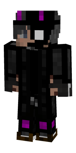 Black skin: body, front render