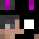 Black skin: face render