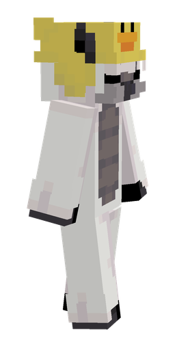 Pink skin: body, right side render