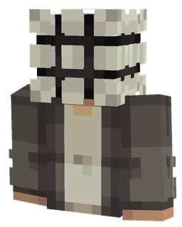 Black skin: bust render