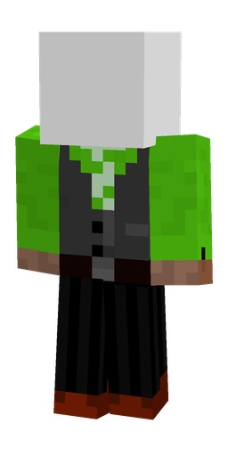 Black skin: body, front render