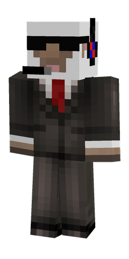 Black skin: body, front render