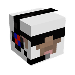 Black skin: head render
