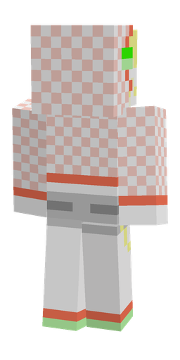 Classic skin: body, back render