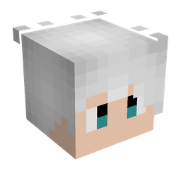 Black skin: head render