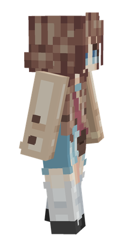 Orange skin: body, right side render