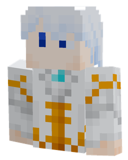 Blue skin: bust render