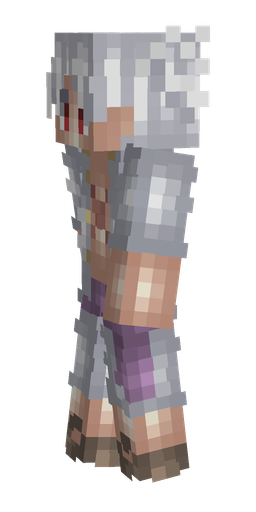 Gray skin: body, left side render