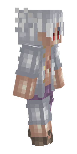 Gray skin: body, right side render