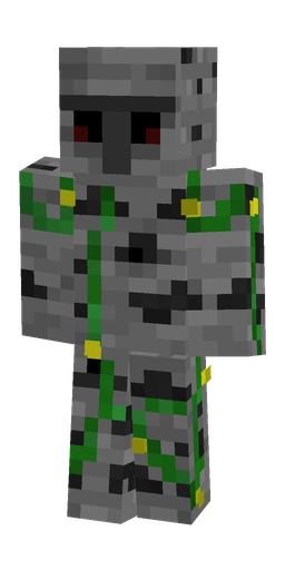 Black skin: body, front render