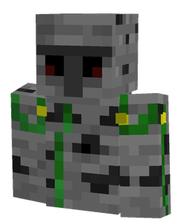 Black skin: bust render
