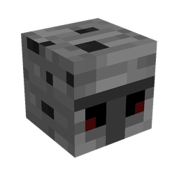 Black skin: head render