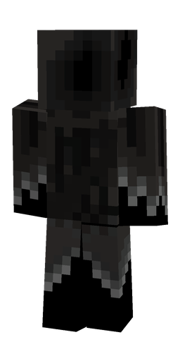 Black skin: body, back render